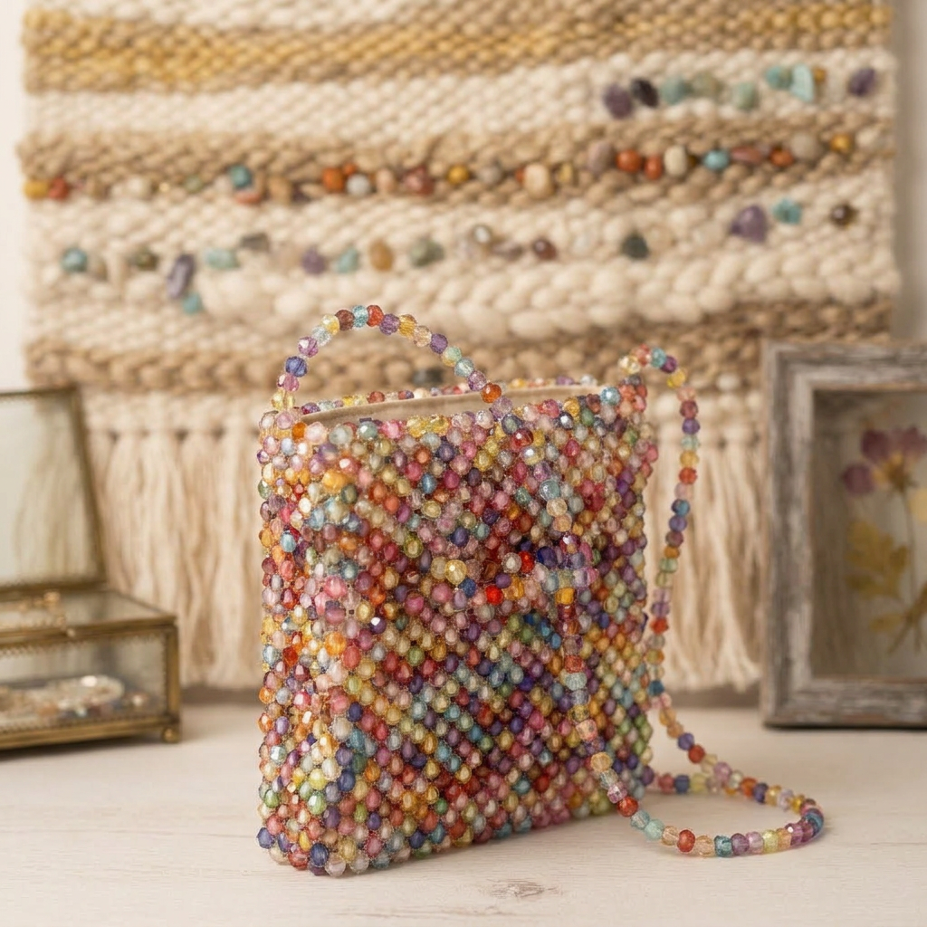 The Solstice Beaded Bag