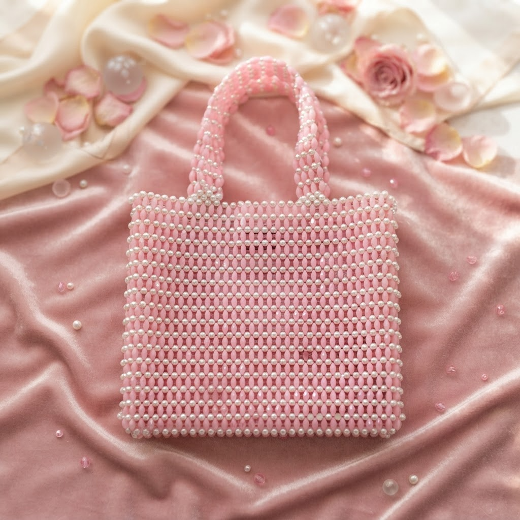 The Petal Beaded Bag