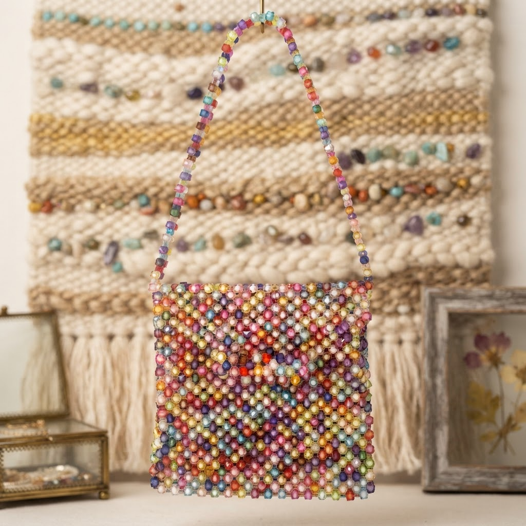 The Solstice Beaded Bag